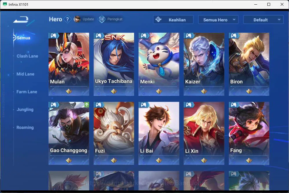 Honor of Kings Accounts GLOBAL | hero 75, skin 75 SXNX houyi, Legend ladys image 10