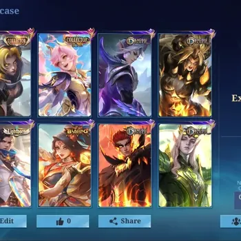 Mobile Legends: Bang Bang Accounts Collector Global|94 Hero|Skin 141|Expert|Collector Layla Natalia|DragonTamer Estes Masha