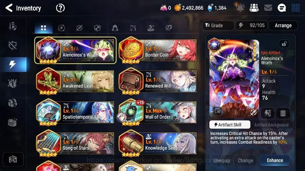 Epic Seven Accounts Starter Global Unverif |Best Starter New Era 5ml (Notos,Zio,SS Vivian)|PoH+Bless ON|SS 1.3K|Gold 13