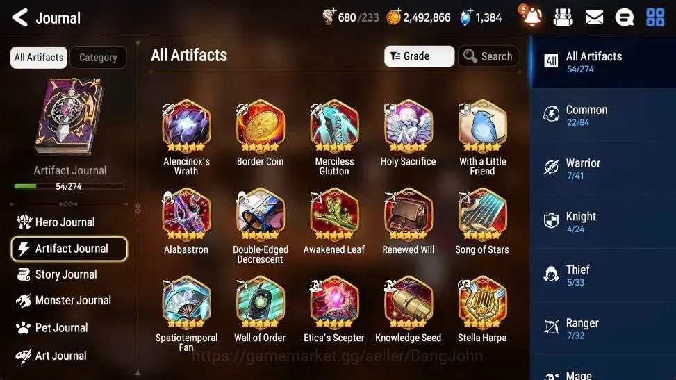 Epic Seven Accounts Starter Global Unverif |Best Starter New Era 5ml (Notos,Zio,SS Vivian)|PoH+Bless ON|SS 1.3K|Gold 6