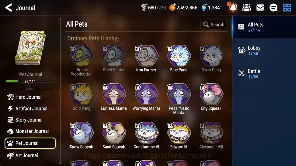 Epic Seven Accounts Starter Global Unverif |Best Starter New Era 5ml (Notos,Zio,SS Vivian)|PoH+Bless ON|SS 1.3K|Gold 9