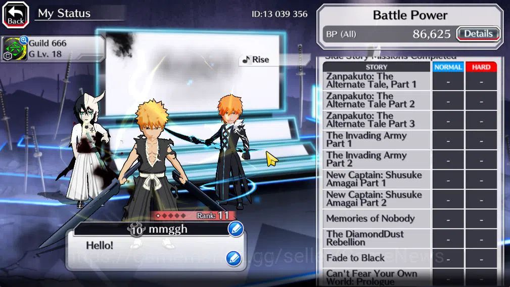 Bleach: Brave Souls Accounts Starter [GLOBAL]20k Orbs+Fresh All Story|Fierce Aaroniero,Liliniete,Renewd Ichigo,8th Aniv 6