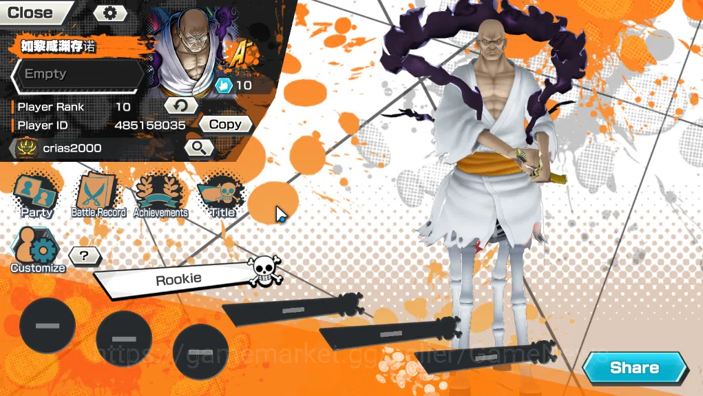 One Piece Bounty Rush Accounts Global|4EX|MWD Luffy,BMO Kaido,T5E Nusjuro,Blackbe image 2