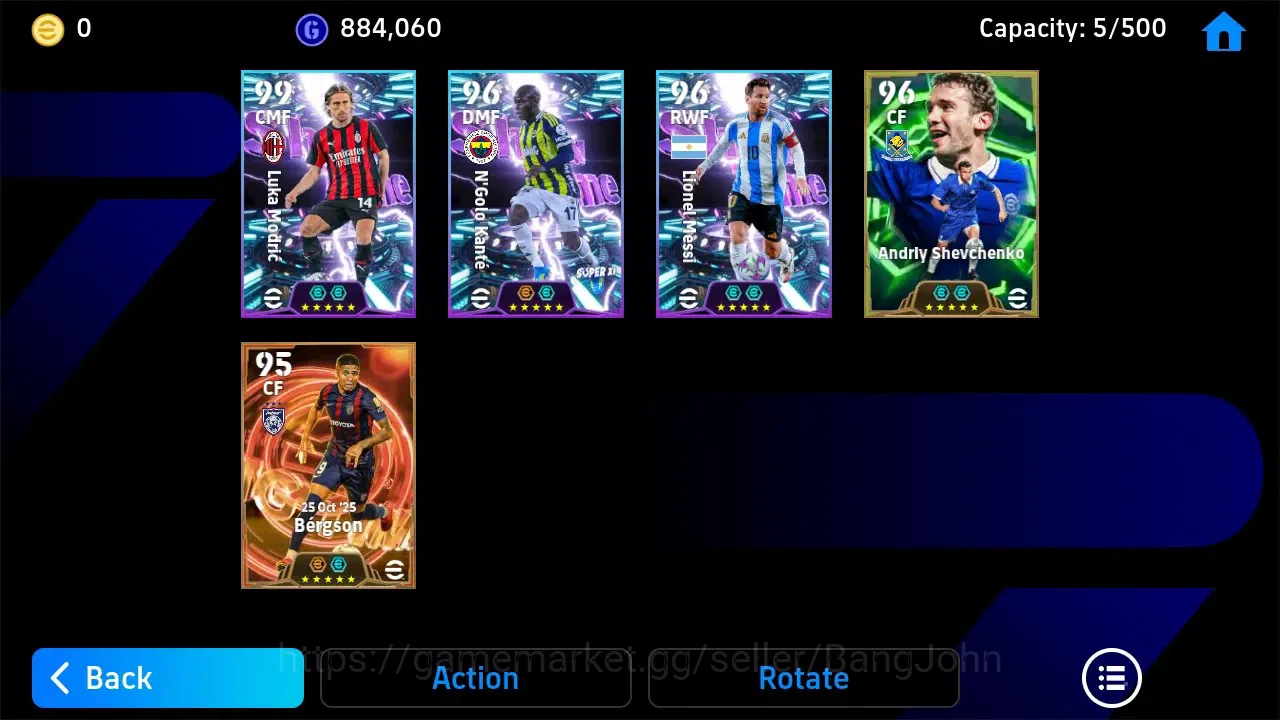 eFootball Accounts Android|PW 3064 | Bergson BigTime,Luka Mordric Sho image 3