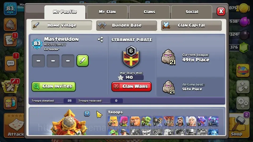 Clash of Clans Accounts TH 16 - BH 4|LV 83|HH 9|BK 35,AQ 47,MP 34,GW 28,RC image 2
