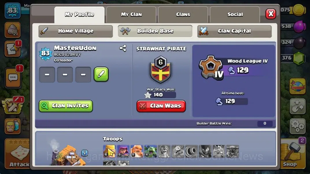 Clash of Clans Accounts TH 16 - BH 4|LV 83|HH 9|BK 35,AQ 47,MP 34,GW 28,RC image 5