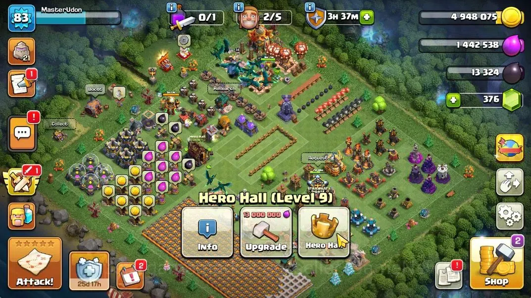 Clash of Clans Accounts TH 16 - BH 4|LV 83|HH 9|BK 35,AQ 47,MP 34,GW 28,RC image 7
