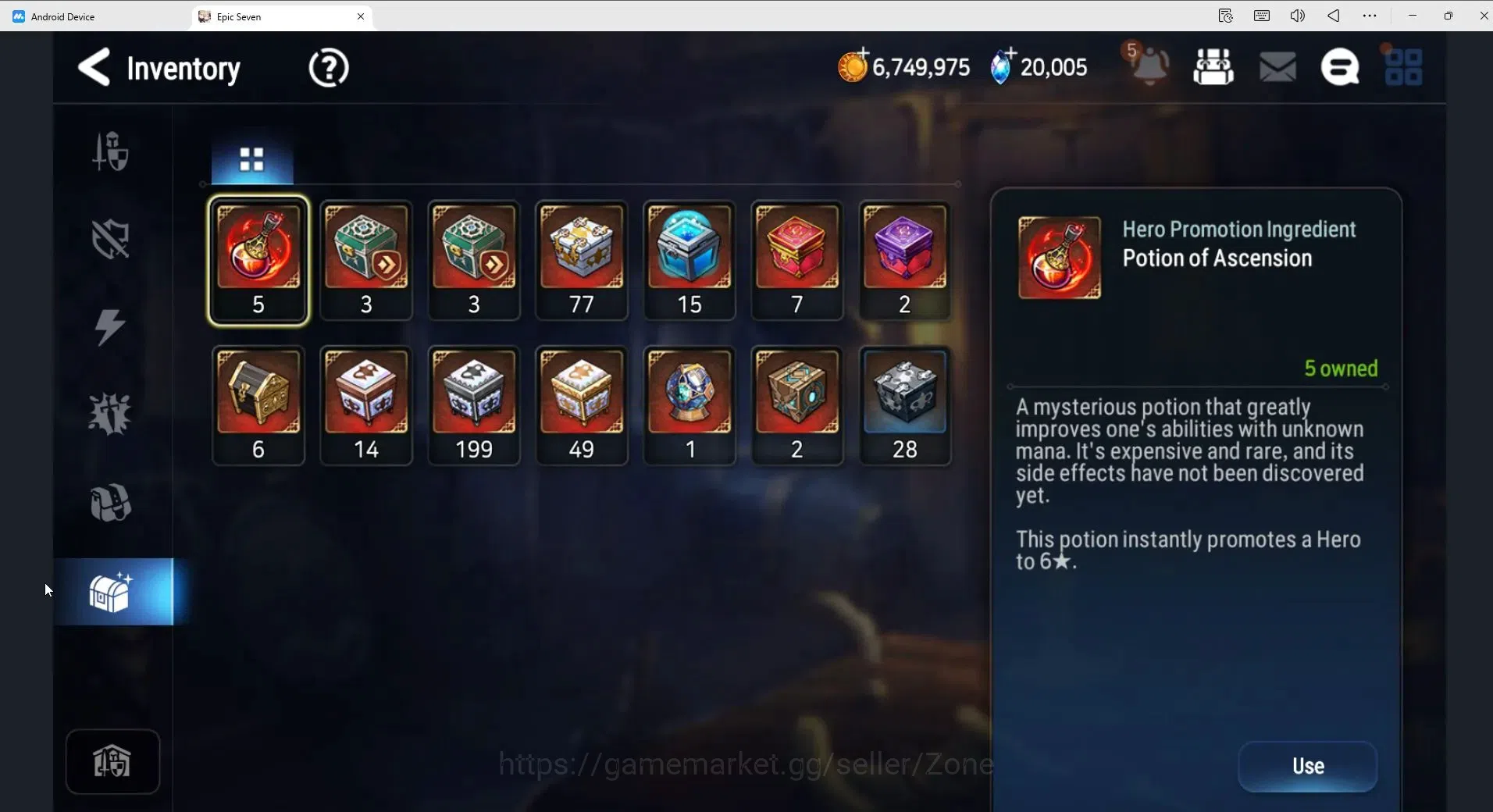 Epic Seven Accounts Global unverif|23 ML (RNL,S.Celine, L.Peira, Harse image 20