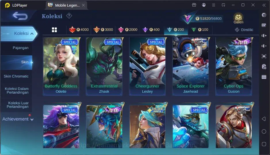 Mobile Legends: Bang Bang Accounts GLOBAL|Hero 132|Skin 264|Annual Haya,CC Natalia,DT image 10
