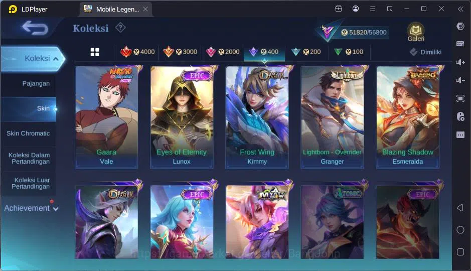 Mobile Legends: Bang Bang Accounts GLOBAL|Hero 132|Skin 264|Annual Haya,CC Natalia,DT image 5