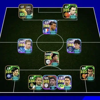 eFootball Accounts Legends & Iconic Players Collective 3205 PELE x Berbatov x Olise x Marquinhos x Cafu And More