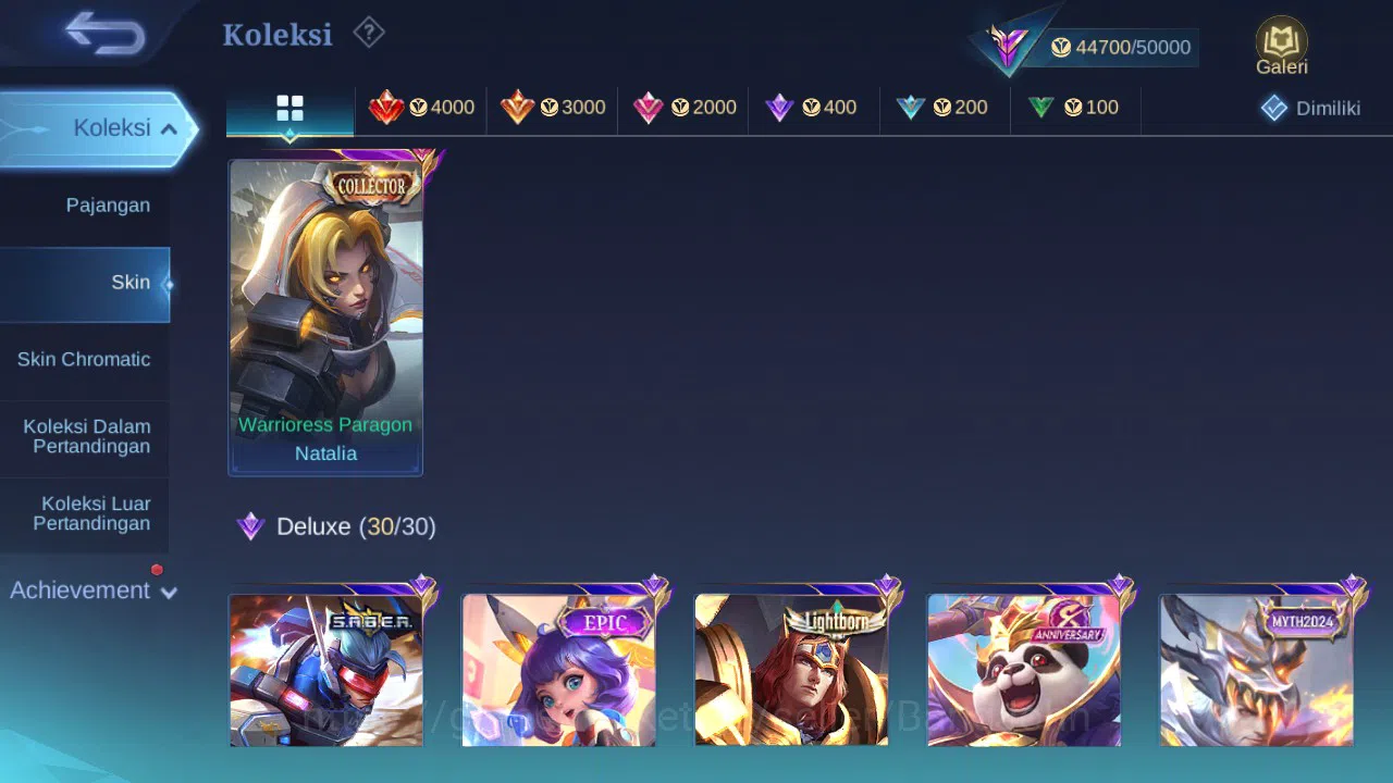 Mobile Legends: Bang Bang Accounts GLOBAL Hero 99 Skin 194 Covenant Benedetta | CC Na image 2