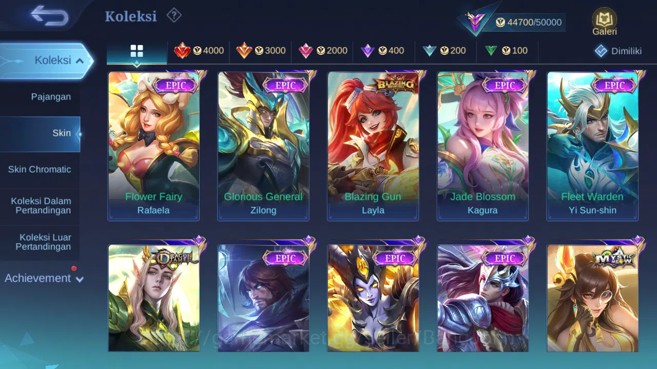Mobile Legends: Bang Bang Accounts GLOBAL Hero 99 Skin 194 Covenant Benedetta | CC Na image 4