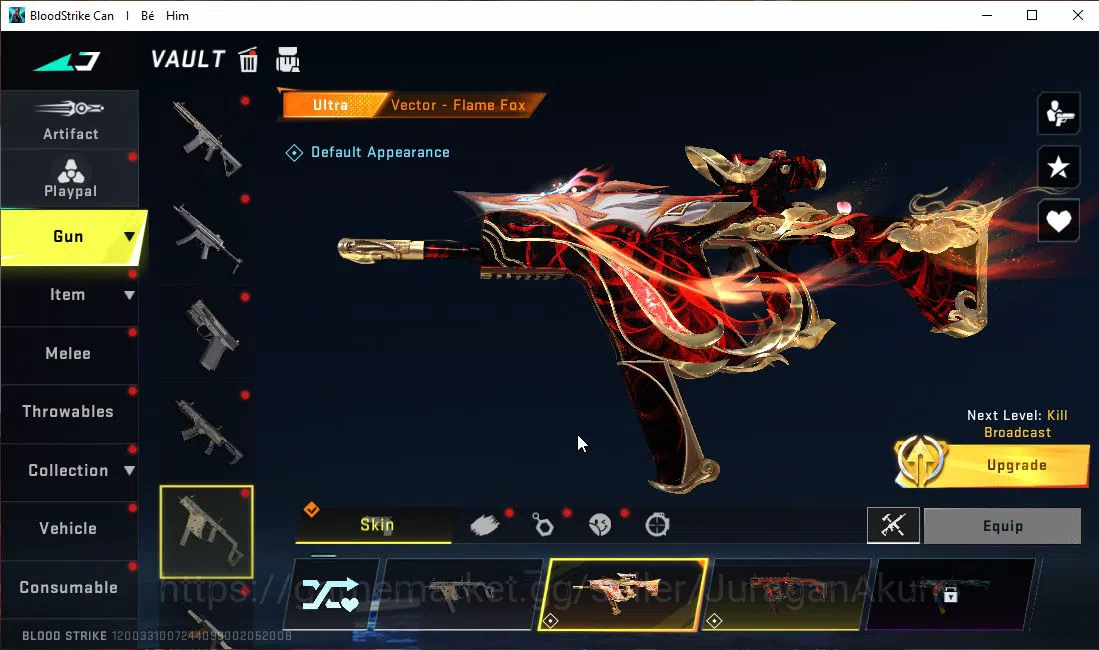 Blood Strike Accounts ASIA|10 Ultra Vector-Flame,SCAR-Eva,Magnum,QBZ95,U image 3