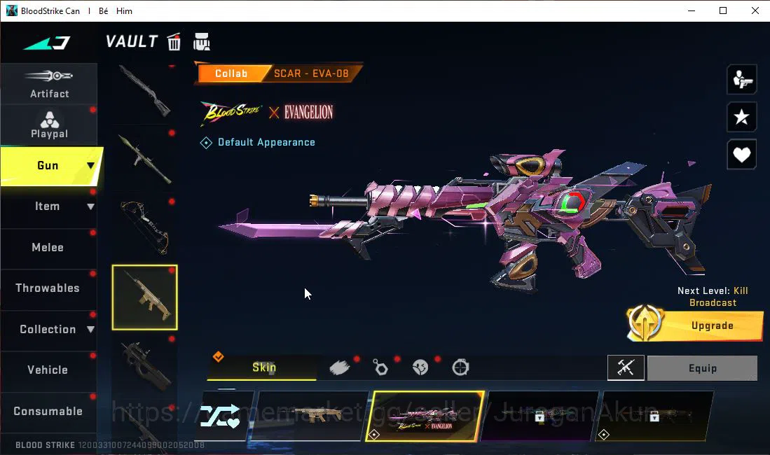 Blood Strike Accounts ASIA|10 Ultra Vector-Flame,SCAR-Eva,Magnum,QBZ95,U image 6