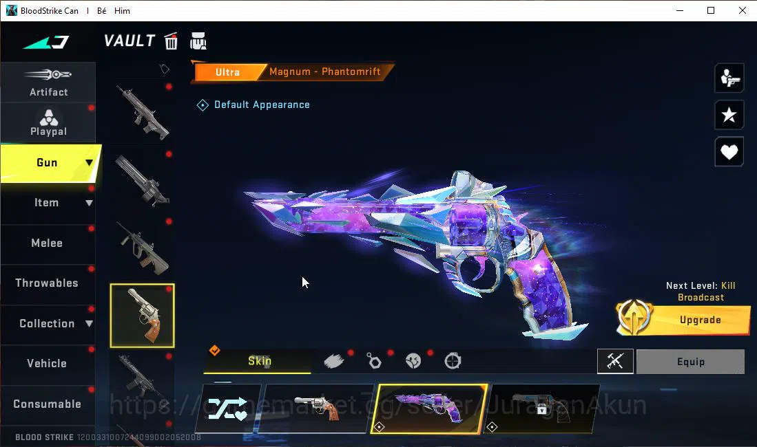 Blood Strike Accounts ASIA|10 Ultra Vector-Flame,SCAR-Eva,Magnum,QBZ95,U image 7