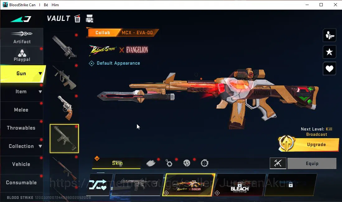Blood Strike Accounts ASIA|10 Ultra Vector-Flame,SCAR-Eva,Magnum,QBZ95,U image 8