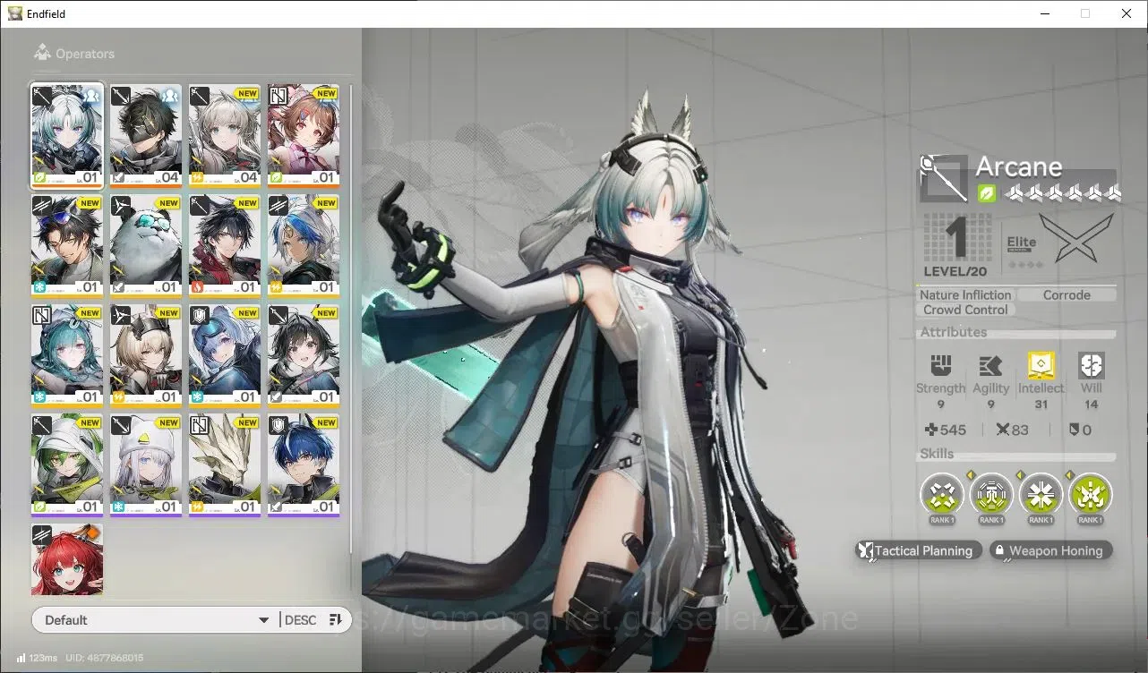 Arknights: Endfield Accounts ASIA|Fresh Starter|LV2|1 Limited Arcane,Ardelia|Many Recourse Available| Check SS (END722Z) 1