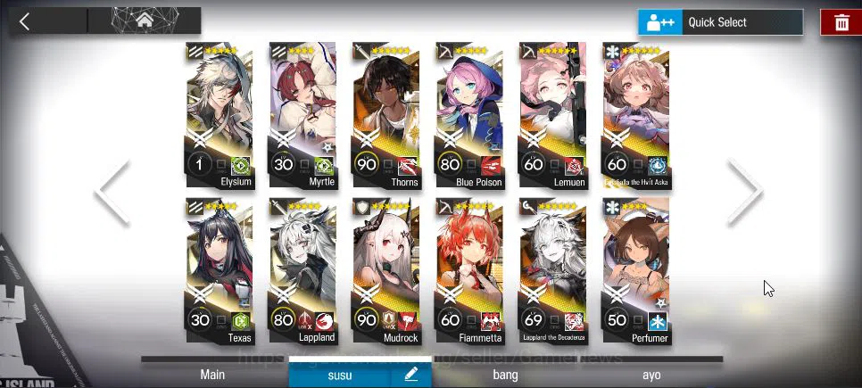 Arknights Accounts Lv 78|187 OP + 20 Skin|84k Orundum|7 Limited|LTD,  image 13