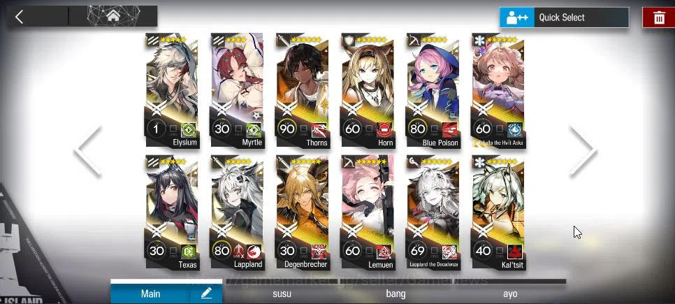 Arknights Accounts Lv 78|187 OP + 20 Skin|84k Orundum|7 Limited|LTD,  image 14
