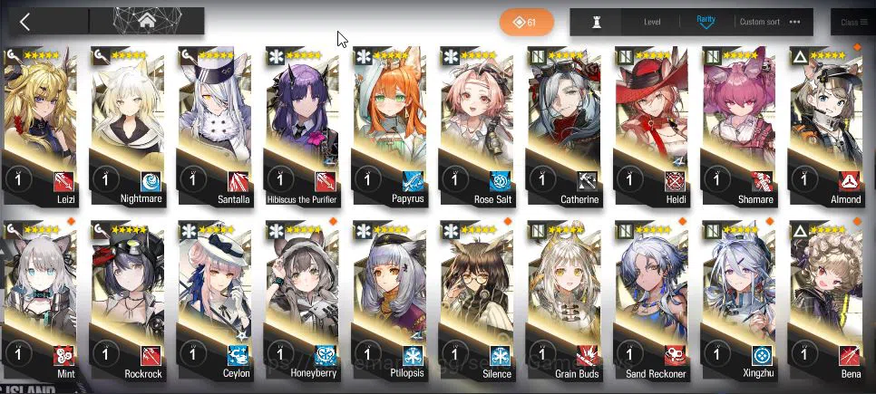 Arknights Accounts Lv 78|187 OP + 20 Skin|84k Orundum|7 Limited|LTD,  image 20