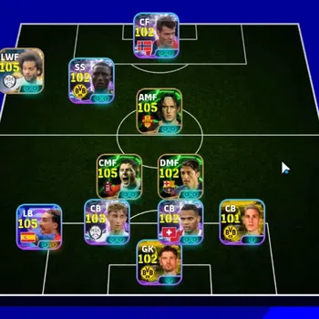 eFootball Accounts Legends & Iconic Players Android|8 Epic Marcelo x Naruto,Gerrard,Totti,Berbatov,Edmilson|10 Show Time