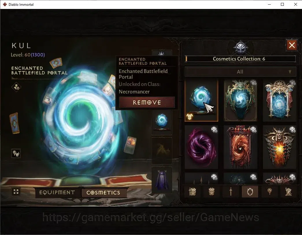 Diablo Immortal Accounts SEA - Bloodrime|CS ON|Lv60(1300)|Necromancer|CR 53 image 18
