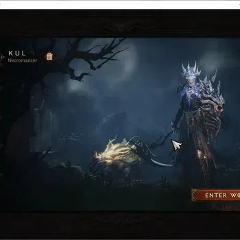 Diablo Immortal High-End SEA - Bloodrime|CS ON|Lv60(1300)|Necromancer|CR 53 image 1