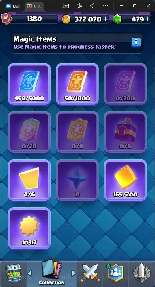 Clash Royale Accounts Global |CL 1380|KTL 13|Trophy 9061|121 Cards|8 Cha image 14