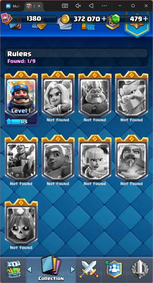 Clash Royale Accounts Global |CL 1380|KTL 13|Trophy 9061|121 Cards|8 Cha image 19