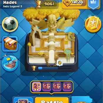 Clash Royale High-End Global |CL 1380|KTL 13|Trophy 9061|121 Cards|8 Cha image 1