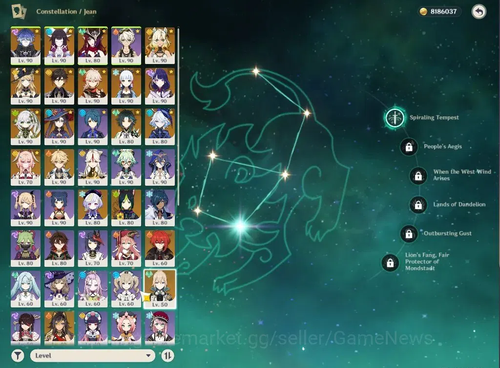 Genshin Impact Accounts ASIA|AR59|13Limited+9(*5WEP)|(NaviaC1,Ayaka,Kazuha image 7