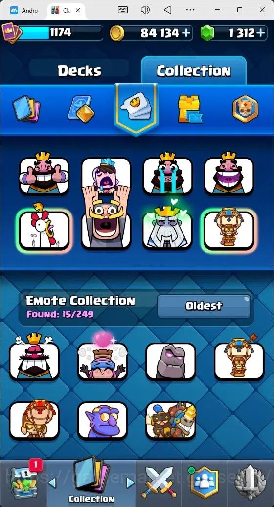 Clash Royale Accounts Mobile |Trophy 8592|1 Max Hero Cards|5 EVO Cards|4 image 16