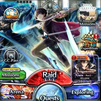 Grand Summoners End-Game Global|Rank 129|35 Ascend 18 TW|(3x Roy,Houka,S Mi image 1