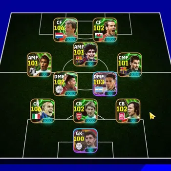 eFootball Legends & Iconic Players Mobile|BigTime(Raul,Van Nistelrooij),Phenom Finish image 1