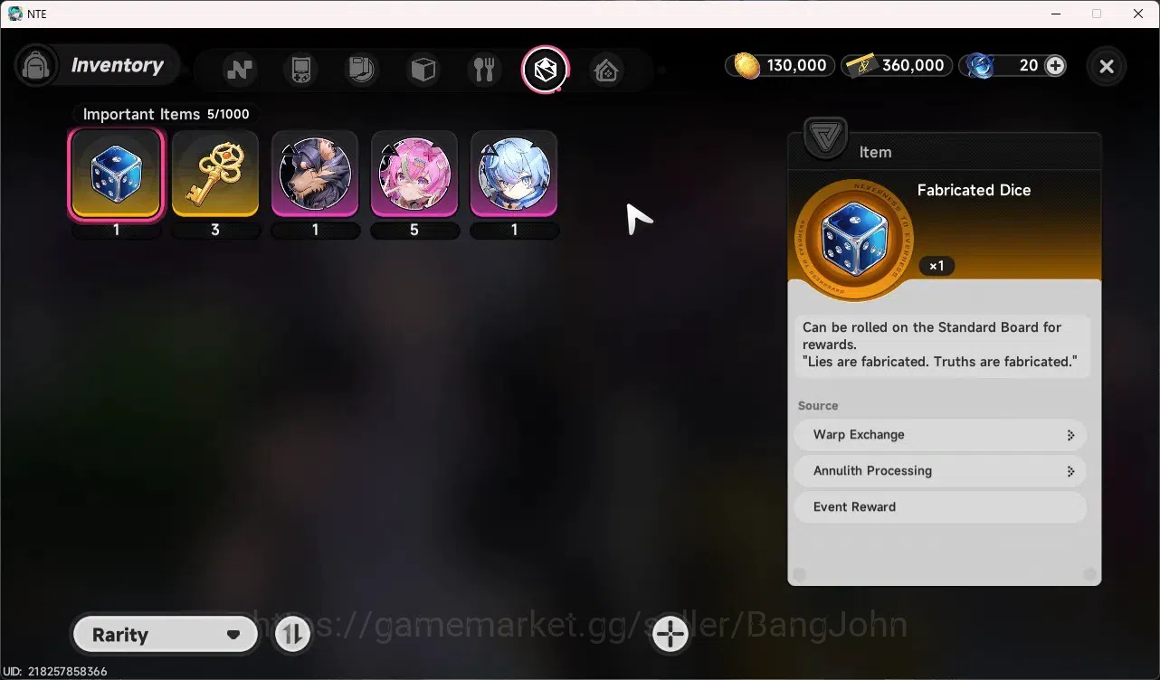 Neverness to Everness Accounts EU | Starter Lv 3 | 2 SSR Sakiri, Daffodill + 6 SR image 4