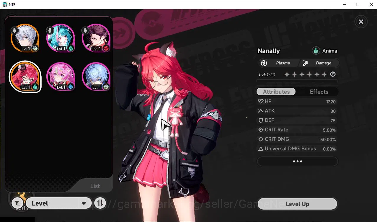 Neverness to Everness Accounts GLOBAL EU|HL 3|1 SSR Limited Meta Nanally |4 SR[Ad image 1