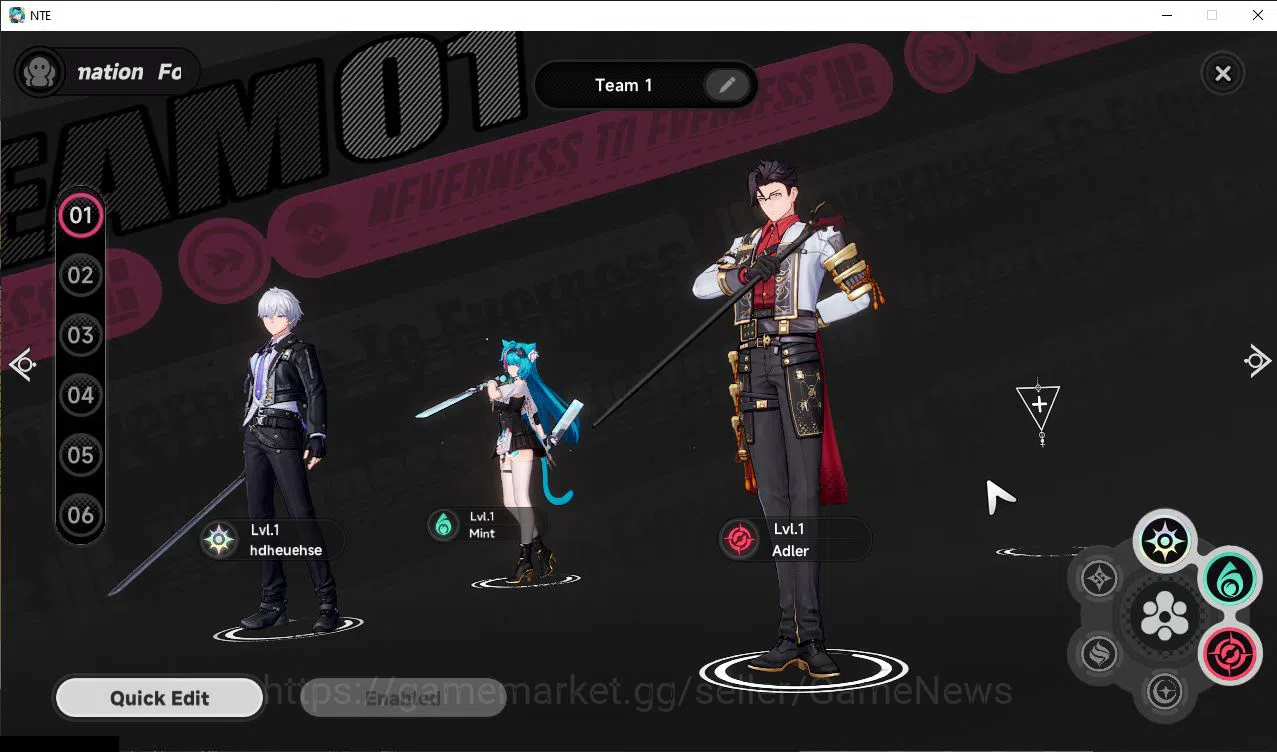 Neverness to Everness Accounts GLOBAL EU|HL 3|1 SSR Limited Meta Nanally |4 SR[Ad image 9