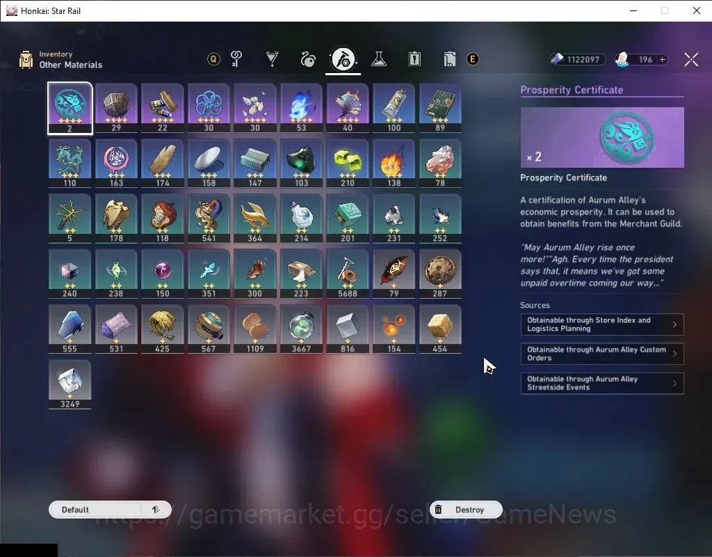 Honkai Star Rail Accounts Asia|TL 70|19 Limited|[(Feixiao,Firefly,SW,Kafka,H image 10