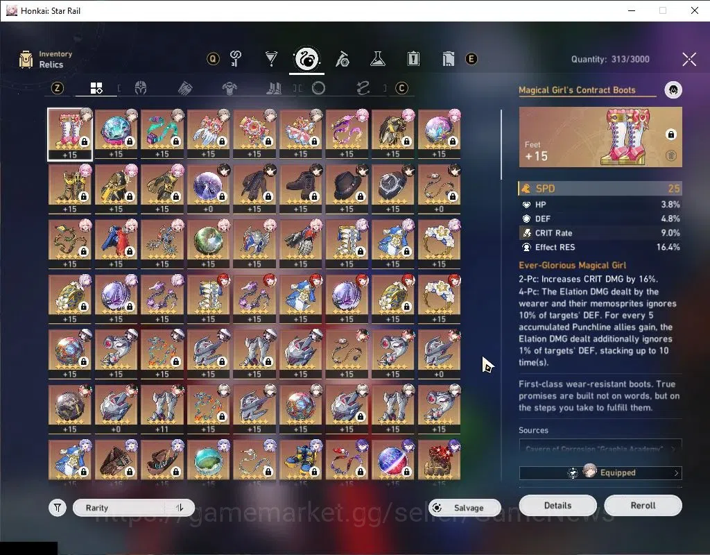 Honkai Star Rail Accounts Asia|TL 70|19 Limited|[(Feixiao,Firefly,SW,Kafka,H image 9