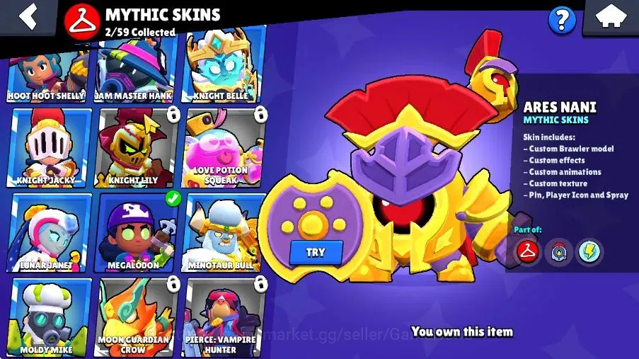 Brawl Stars Accounts 6218 Trophy|6K Bling|40 Brawlers 2 Max Lvl|1 Hypch image 13