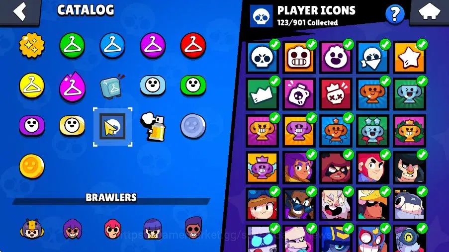 Brawl Stars Accounts 6218 Trophy|6K Bling|40 Brawlers 2 Max Lvl|1 Hypch image 17