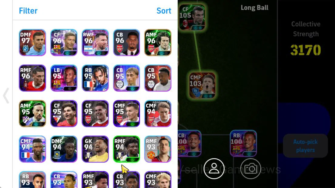 eFootball Accounts Mid-Tier Mobile|Big Time Scott Mctominay(Phenom Pass),Neymar Jr(Blitz Curler),Victor Oshimen(Phenom 2