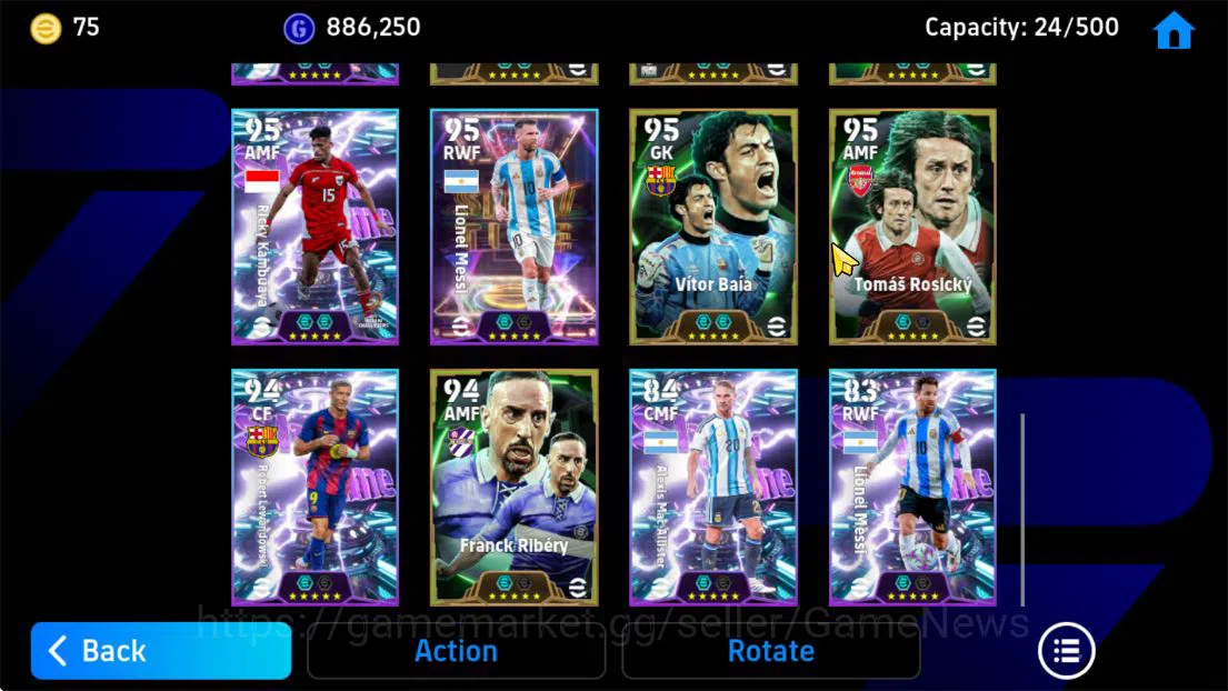 eFootball Accounts Mid-Tier Mobile|Big Time Scott Mctominay(Phenom Pass),Neymar Jr(Blitz Curler),Victor Oshimen(Phenom 8