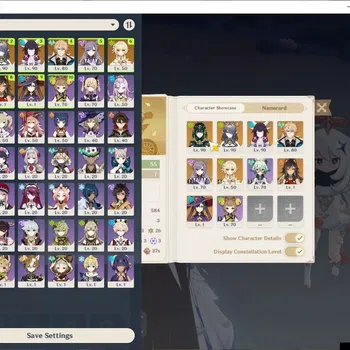 Genshin Impact Starter ASIA|AR 55|4 Limited+4(*5Weapon)|Never+Sign,Varka, image 1