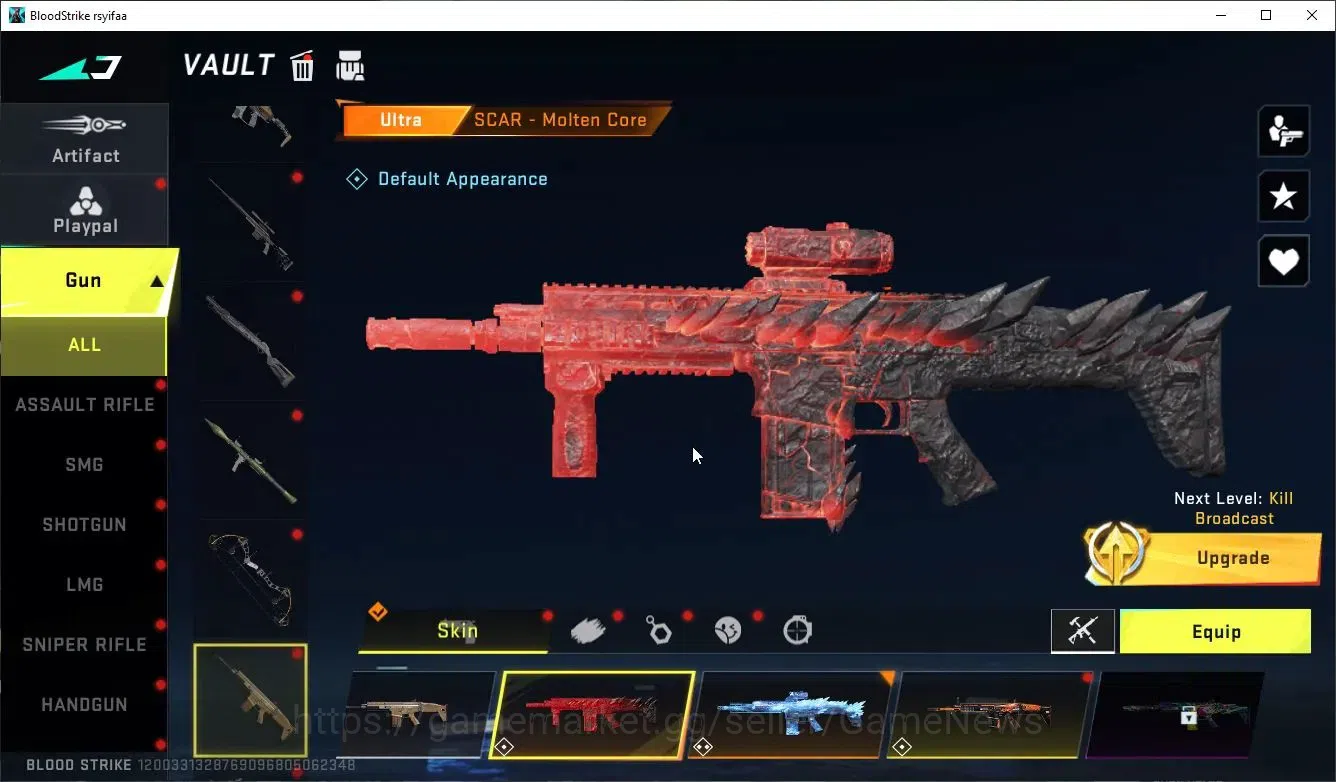 Blood Strike Accounts ASIA|Collab 7DS [Karl98,QBZ95],Anniv FAL-Draco+14  image 19