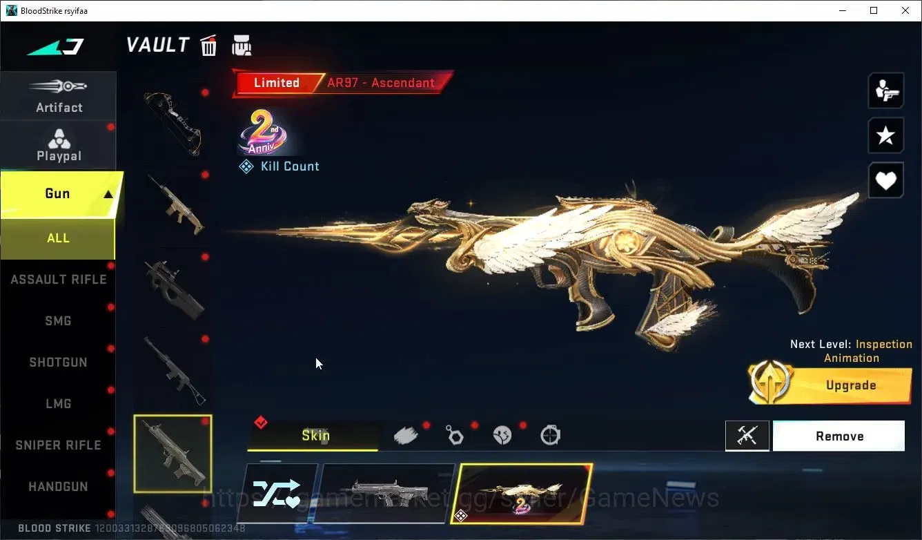 Blood Strike Accounts ASIA|Collab 7DS [Karl98,QBZ95],Anniv FAL-Draco+14  image 20