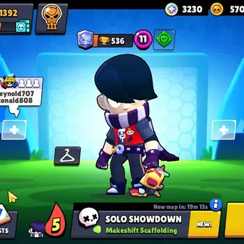 Brawl Stars Accounts 1392 Trophy|17 Brawlers 4 Max [Edgar,Bo,El Primo,N image 1