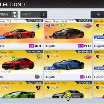 Racing Master Accounts SEA|Lvl 2|2 Prime Legend Car (LaFerrari '14 & Veyron SS '10) +42 Etc Cars|71K Gold & 1,6k Dm|Log