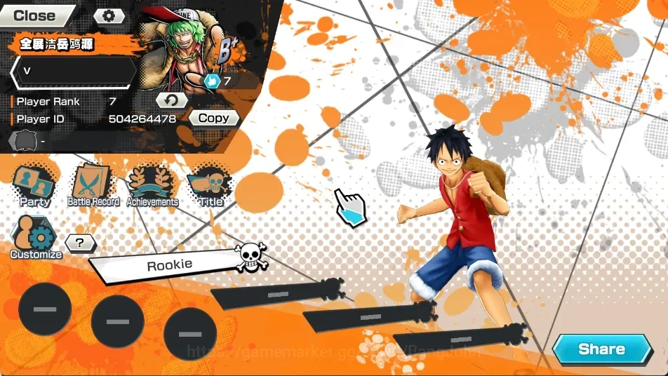 One Piece Bounty Rush Accounts High-End Android |PR 2|5 Ex|1 Max|St.Ethanbaron V.Nusjuro,St.Marcus Mars,St.Jaygarcia 1